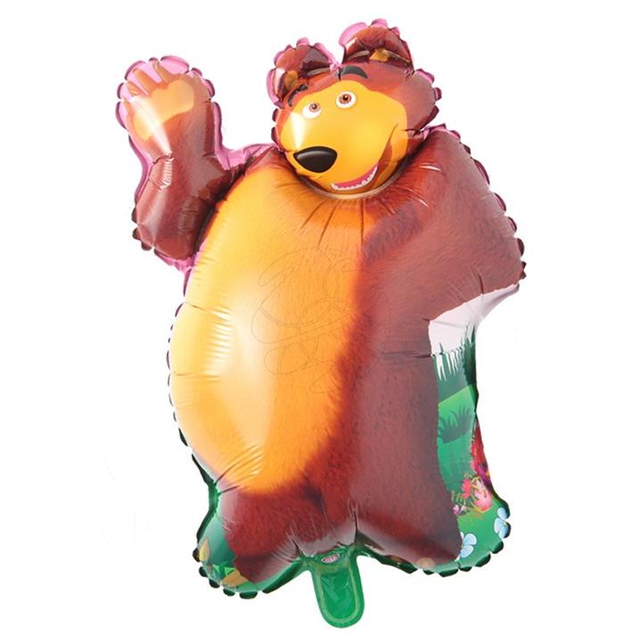 بادکنک فویلی مدل خرس ماشا میشا کد055